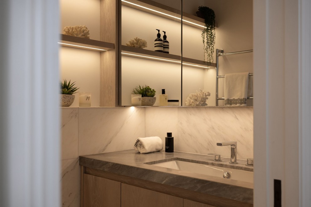 Marylebone family apartment  | master ensuite | Interior Designers